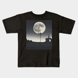 Who stole the night? Kids T-Shirt